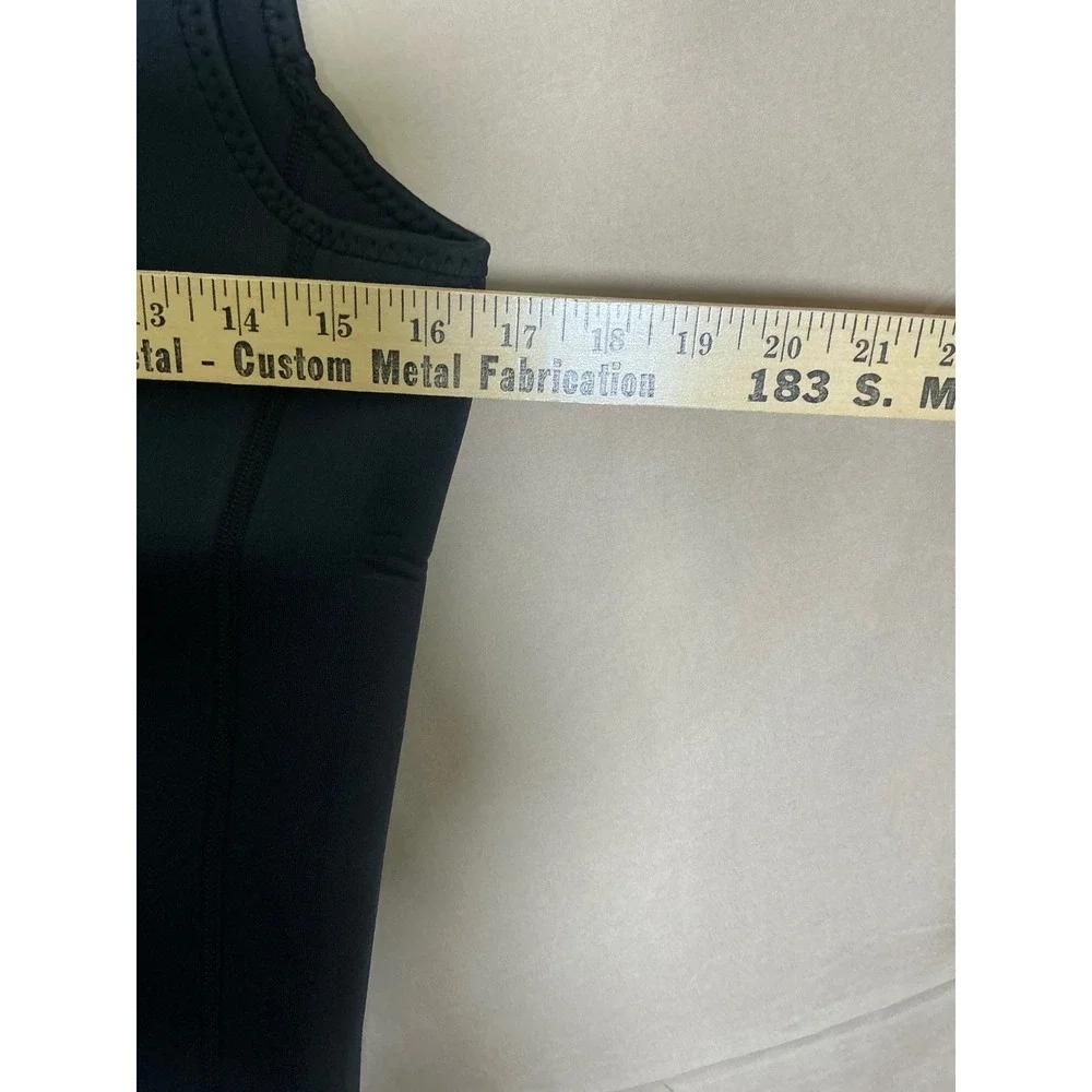 Dizokizo Wetsuit Vest Men S Black Excellent 3mm Neoprene Front Zip Sleeveless